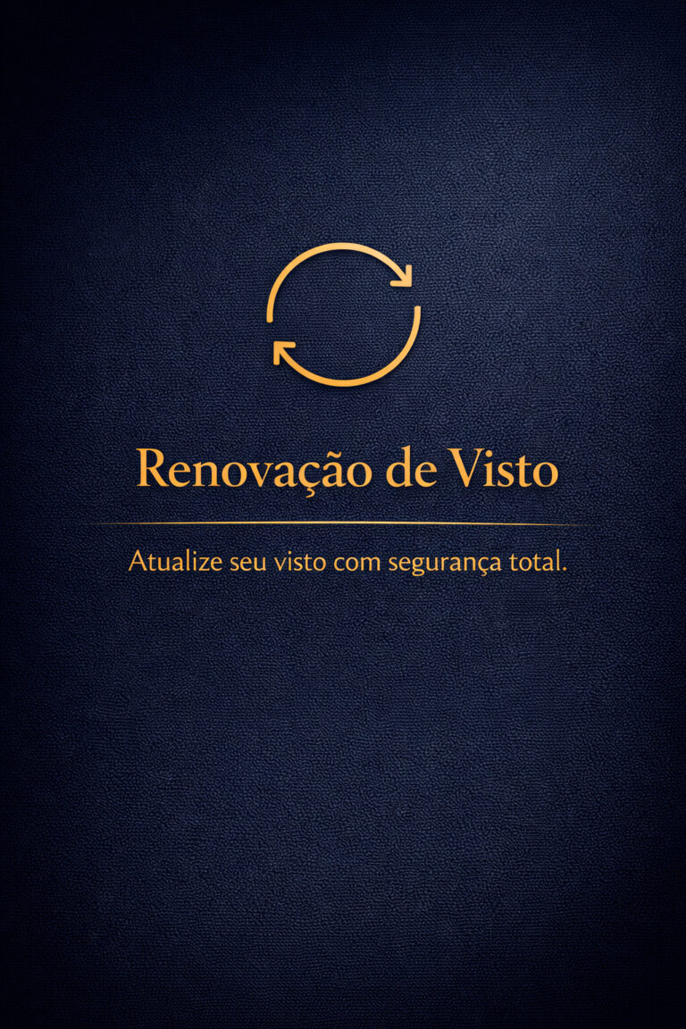renovação de visto
